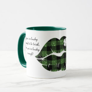 Lick (Luck) of the Irish Editable Mug