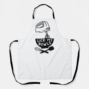 Lick My Bowls Apron
