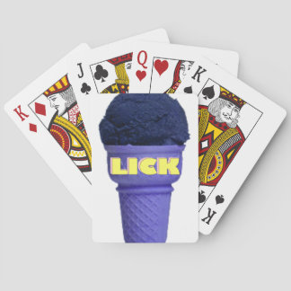 Lick Playing Cards