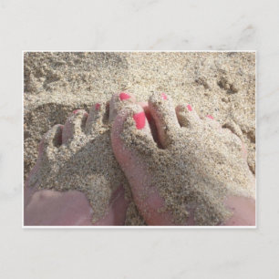 LICK THE SAND OFF MY FEET POSTCARD