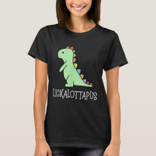 Lickalottapus Funny Lesbian Lgbtq Pride, Funny Hum T-Shirt