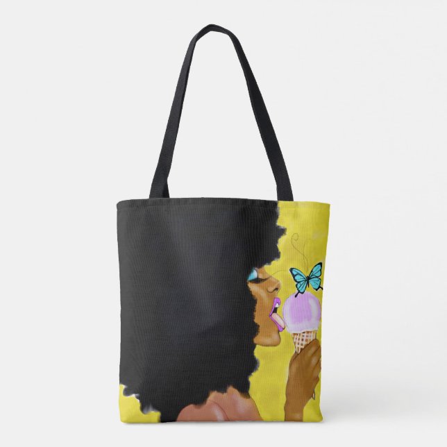 Licked Tote Bag (Back)