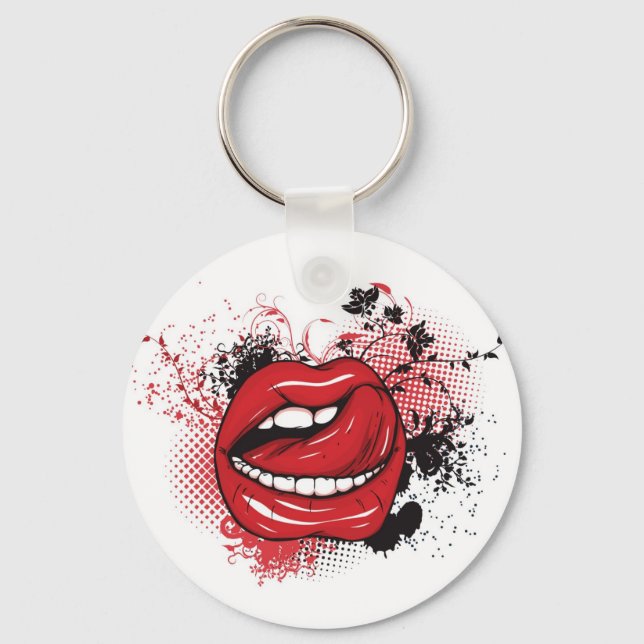 Lickin' Good Keychain (Front)