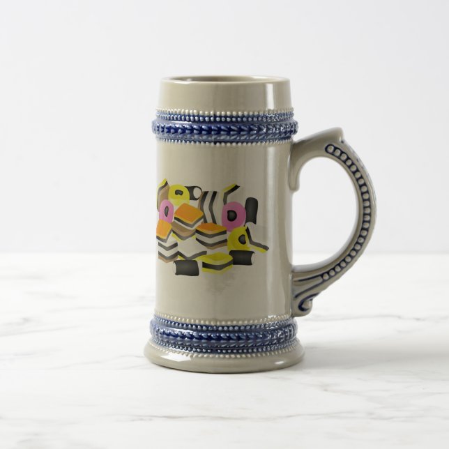 Licorice Allsorts Beer Stein (Right)