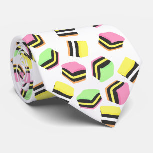 Licorice Allsorts Candy Tie