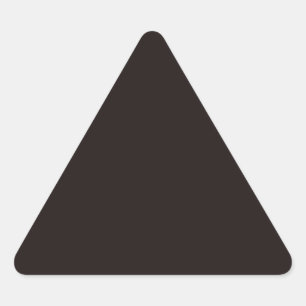 Licorice Black Triangle Sticker