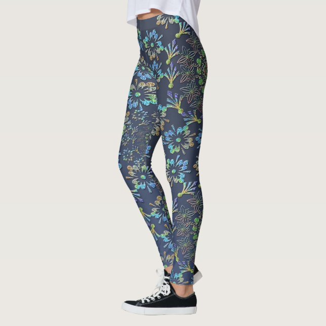 Licorice Tendencies Leggings (Left)