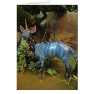 Licorne bleue