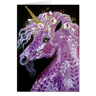 Licorne d'imaginaire de lavande