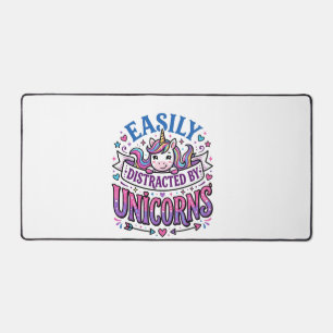 Licorne facilement distrait par la publicité de li