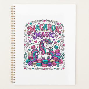 Licorne Macaron Magie Coloré Marché Artwork