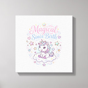 Licorne Magique Depuis la Naissance Impression Prê
