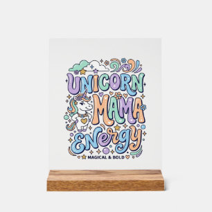 Licorne Maman Énergie Kawaii Dessin Vectoriel_1