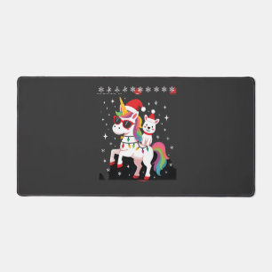 Licorne Poodle de Noël Lunettes de soleil T-Shir