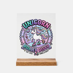 Licorne Roller Disco POD Prêt Marketplace Artwork