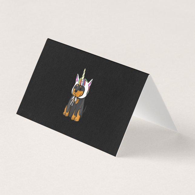 Licorne Rottweiler Chien (Front)