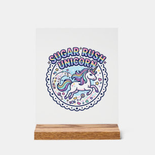 Licorne Sugar Rush Licorne Drôle Cadeau Mignon Des