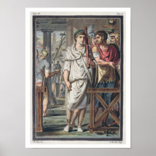 Lictors and Soldiers from the Retinue of Titus, co Poster
