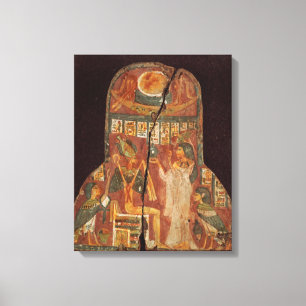 Lid of the coffin of the singer, Toarnemiherti, sh Canvas Print