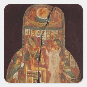 Lid of the coffin of the singer, Toarnemiherti, sh Square Sticker