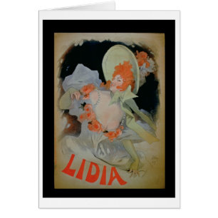 "Lidia", 1895 (litho de couleur)