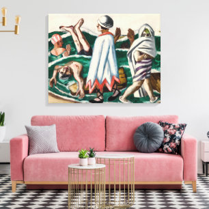 Lido Max Beckmann Canvas Print