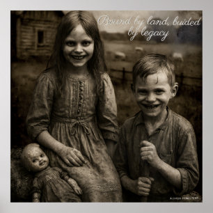 Lié à la terre, guidé par une affiche héritée