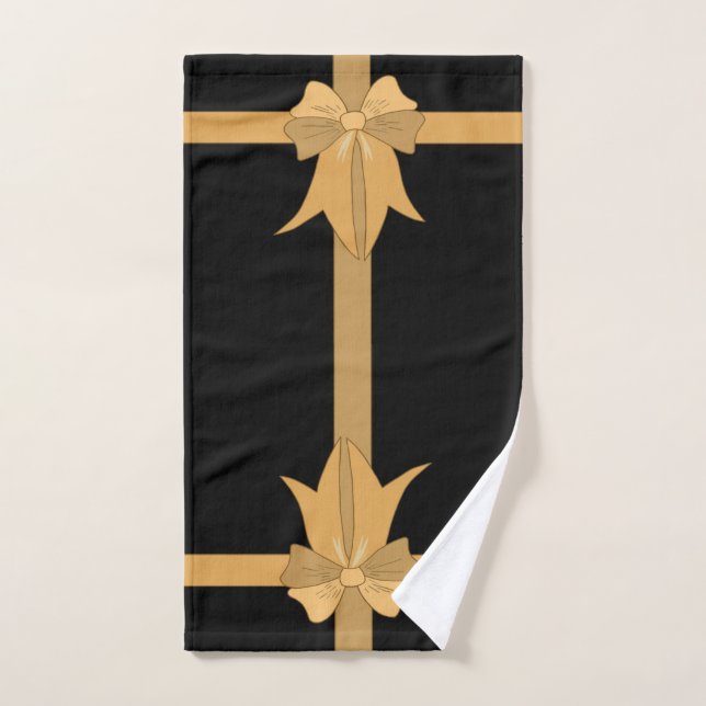 Lié avec de l'or (Serviette à main)