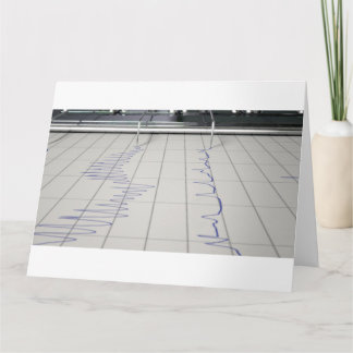 Lie Detector Test  Card