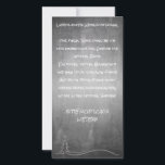 Lieber guter Weihnachtsmann<br><div class="desc">Witzige Grüße und Wünsche an den Weihnachtsmann,  vor einem Kreidetafel Hintergrund. Rückseite ist mit weißer Liniatur versehen.</div>