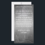 Lieber guter Weihnachtsmann<br><div class="desc">Witzige Grüße und Wünsche an den Weihnachtsmann,  vor einem Kreidetafel Hintergrund. Rückseite ist mit weißer Liniatur versehen.</div>