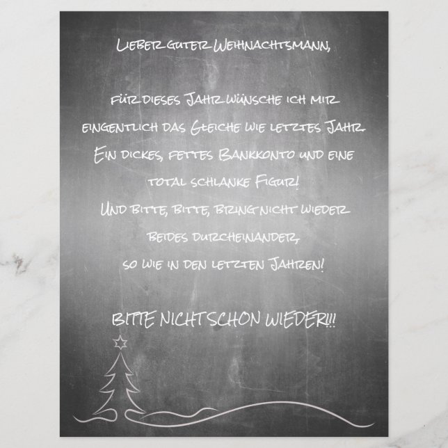 Lieber guter Weihnachtsmann (Front)