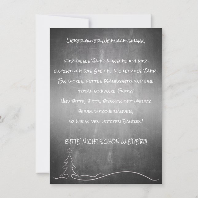 Lieber guter Weihnachtsmann (Front)