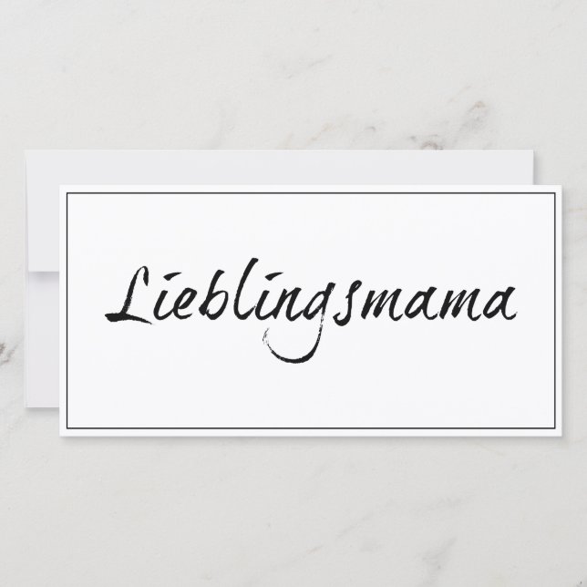 Lieblingsmama (Front)