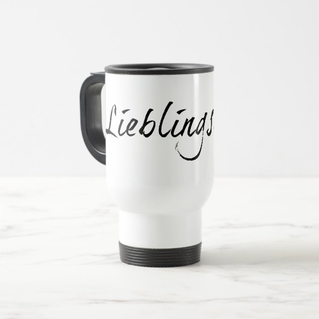 Lieblingsmama Travel Mug (Front Left)