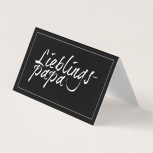 Lieblingspapa - weißer Schriftzug 0001