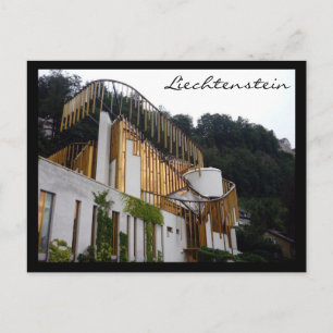 liechtenstein arts centre postcard