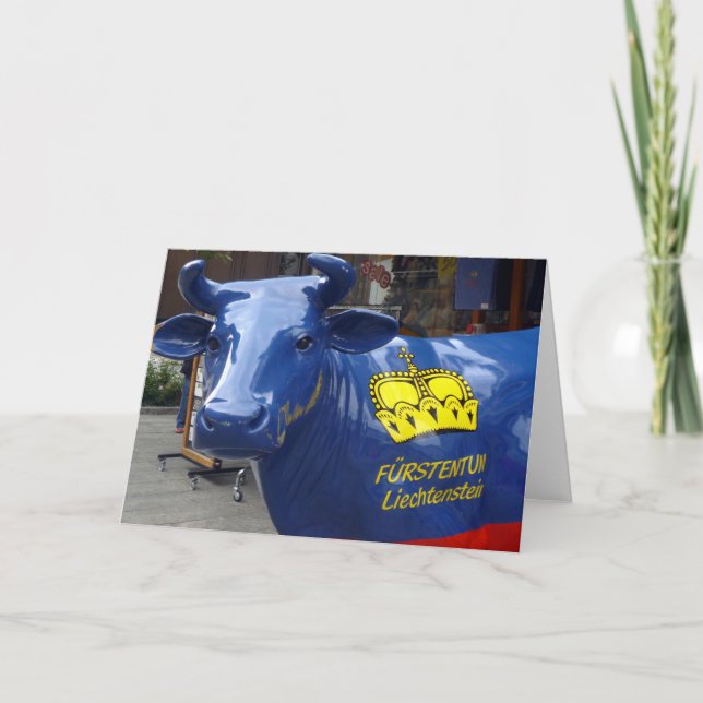 liechtenstein bull card (Front)