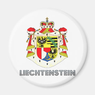 Liechtenstein Coat of Arms Magnet