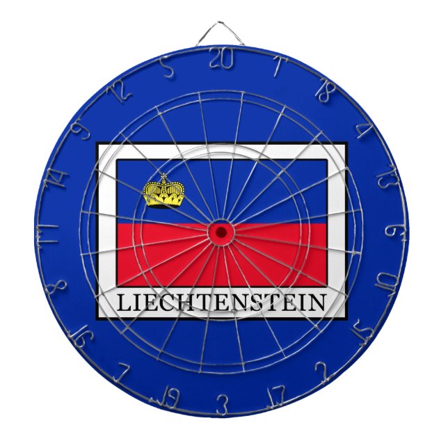 Liechtenstein Dartboard (Front)