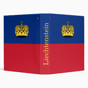 Liechtenstein Flag Binder