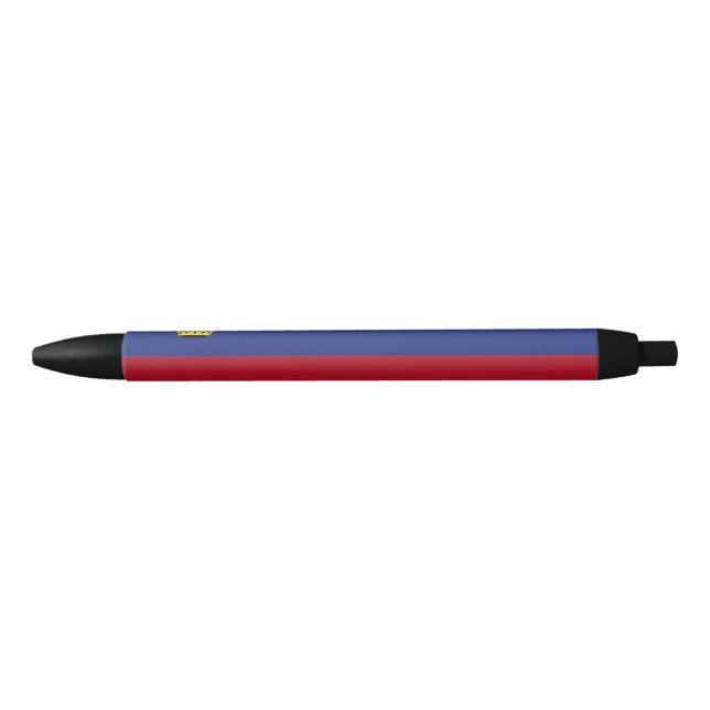 Liechtenstein flag black ink pen (Front)