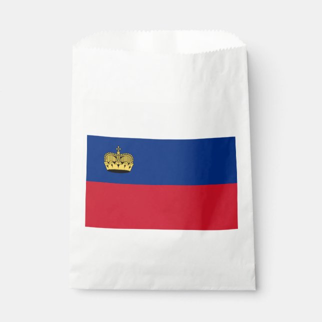 Liechtenstein Flag Favour Bag (Front)