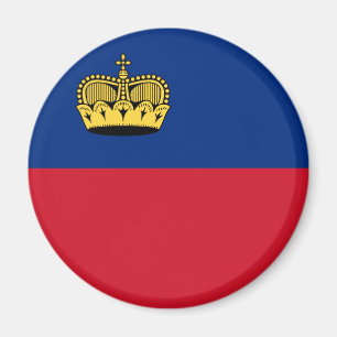Liechtenstein Flag Magnet