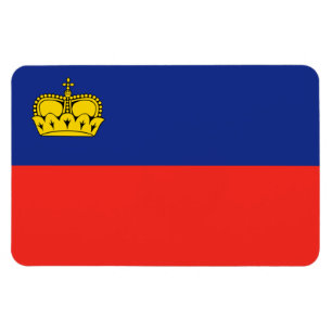 Liechtenstein Flag Magnet