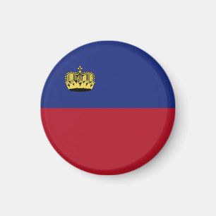 Liechtenstein flag magnet