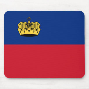 Liechtenstein Flag Mouse Pad