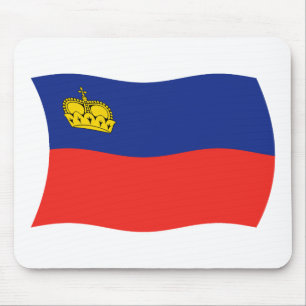 Liechtenstein Flag Mousepad