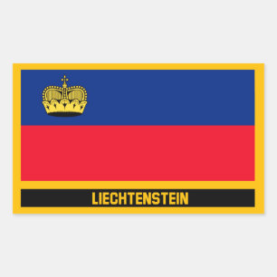 Liechtenstein Flag Sticker