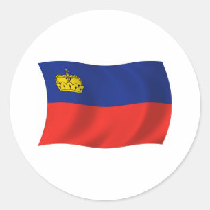 Liechtenstein Flag Sticker
